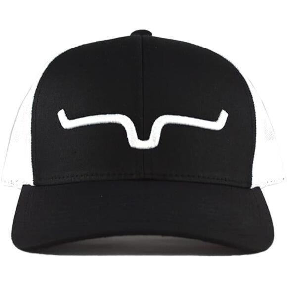 Unisex Snapback Hat 3D Embroidered Horns Adjustable Twill Mesh MidPro Hat - Picture 1 of 7